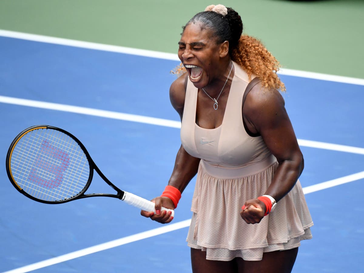 US Open results Serena Williams forced to fight but Grand Slam record