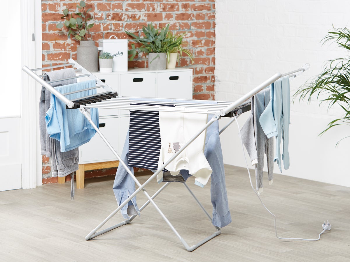 Aldi S 28 99 Heated Clothes Airer Returns Online And In Store The Independent