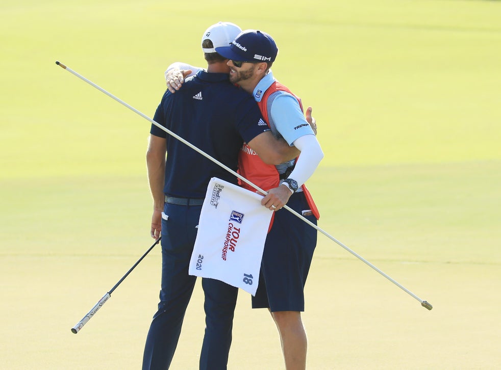 Dustin Johnson Secures Fedex Cup And 15m Prize Money With Tour Championship Win The Independent
