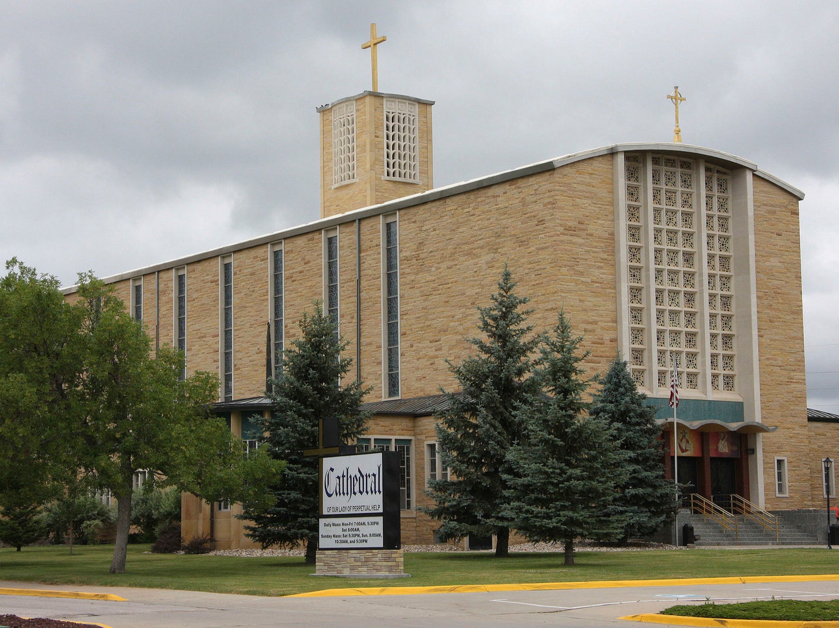 Michel Mulloy's first assignment was at the Cathedral of Our Lady of Perpetual Help in Rapid City, South Dakota, from 1979-81