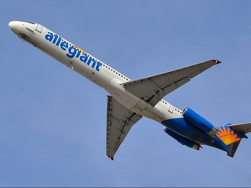 Allegiant Air passengers have complained about staff not wearing masks properly