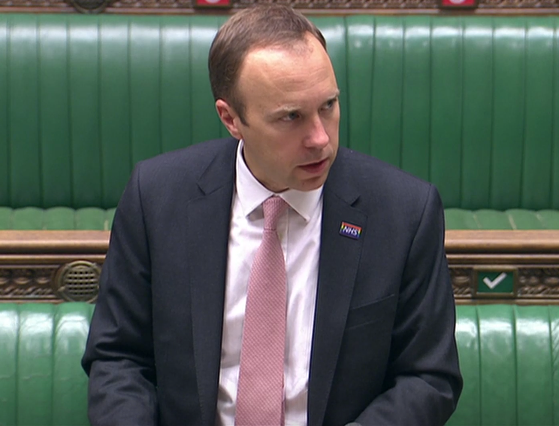 Matt Hancock answers questions on the coronavirus crisis in the House of Commons