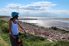 Sand dunes, salt marshes and sculptures: Cycling the Sefton Coastal Path