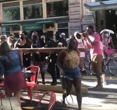 Three BLM protesters charged following confrontation with Pittsburgh diners