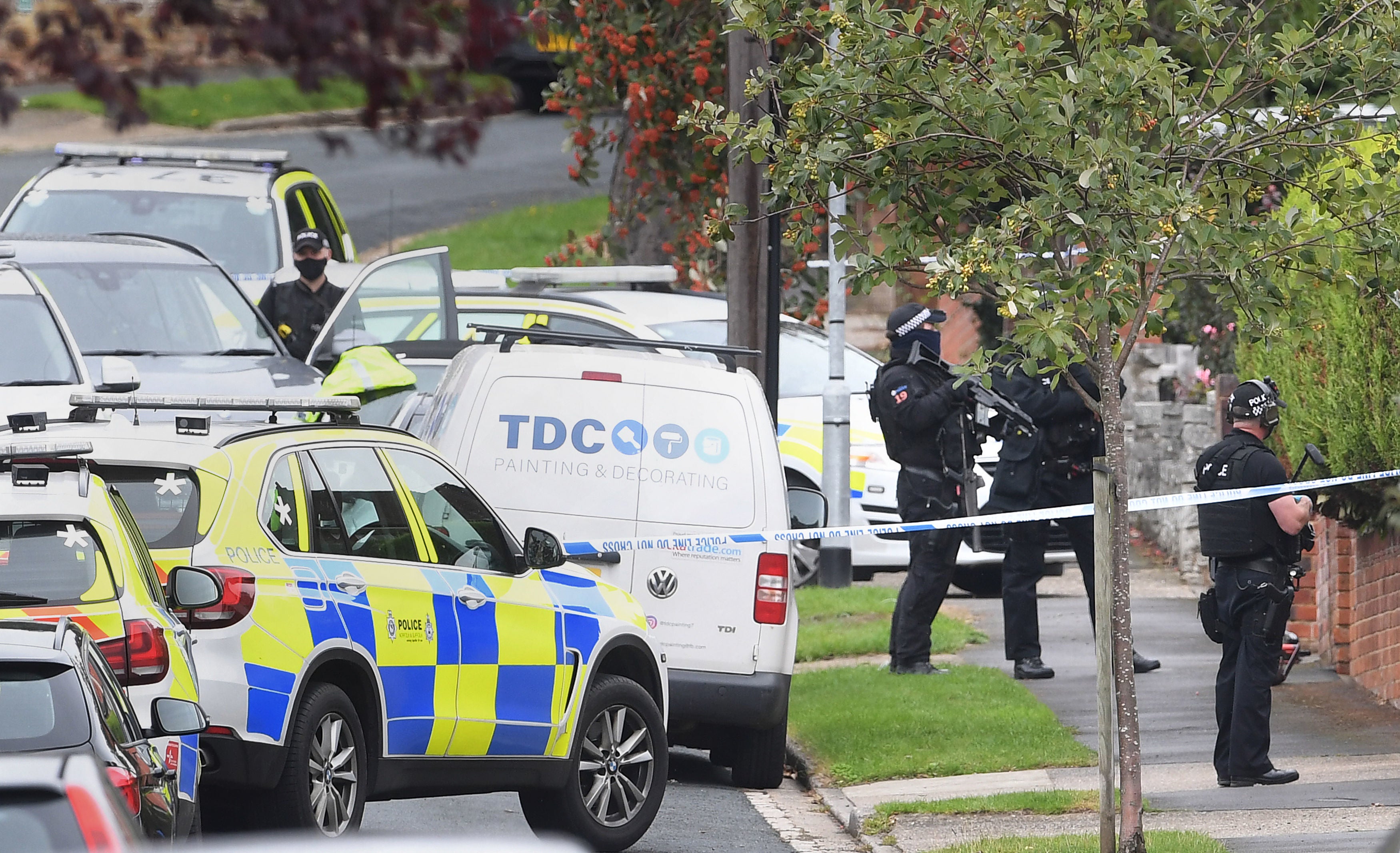 Armed police arrested a boy in Westwood Avenue, Ipswich, two hours after the attack
