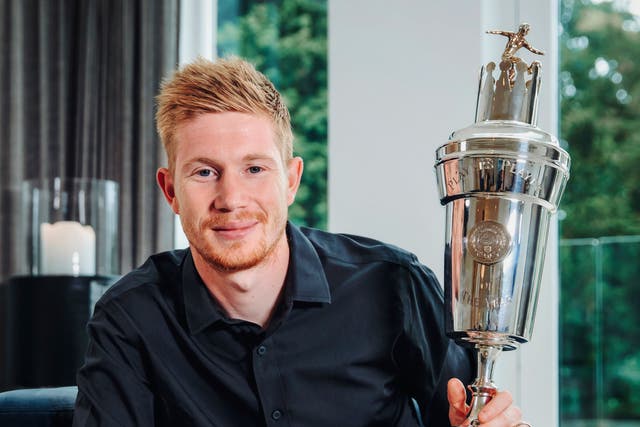 Kevin De Bruyne beat off competition from Jordan Henderson to win the award