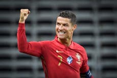 Ronaldo makes history with 100th international goal for Portugal