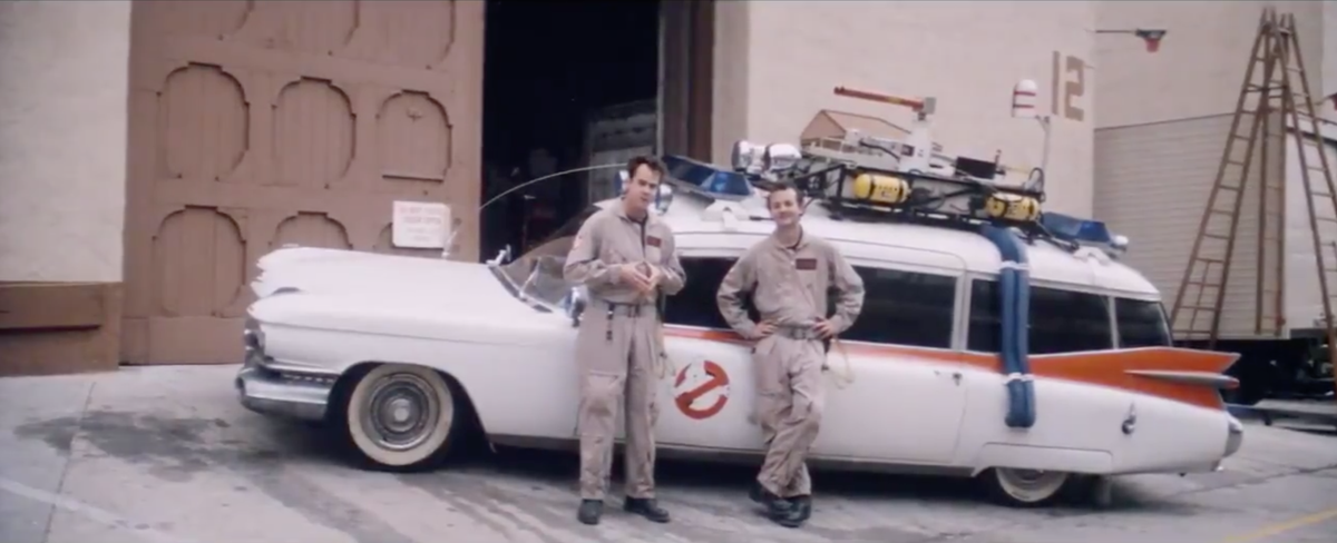 Ghostbusters: Hilarious unearthed clip sees Dan Aykroyd and Bill Murray pitch movie to independent cinemas