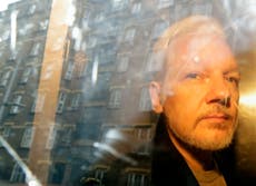 Assange warned he will be removed from London court if outbursts continue