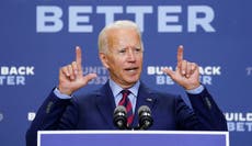 Biden news - live: Michigan visit updates as poll lead over Trump narrows in battleground state