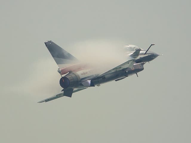 Taiwan said the Chinese Su-30 and J-10 fighters entered Taiwan's 'response zone' to its southwest on Wednesday morning