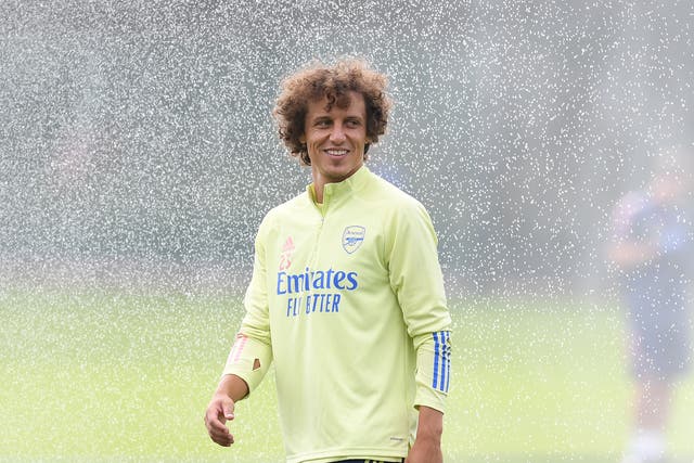 David Luiz missed Arsenal training on Wednesday