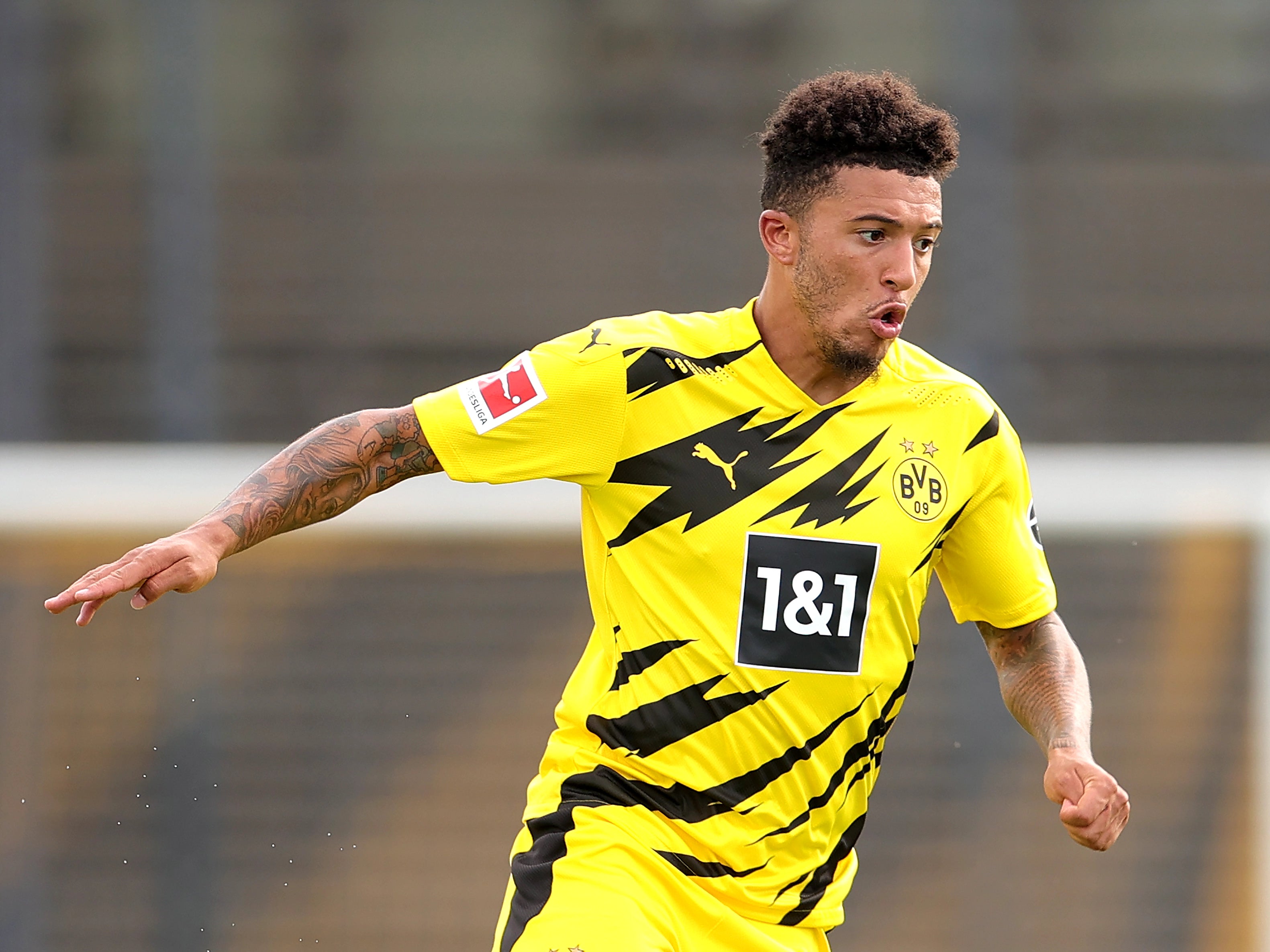 Borussia Dortmund winger Jadon Sancho