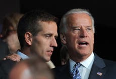 'Beau wasn't a loser or a sucker': Joe Biden evokes his dead son to hit out at Trump over comments on veterans