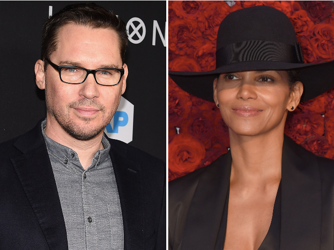 Bryan Singer and Halle Berry