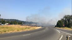 Man arrested for setting fires in Washington state as blazes ravage West Coast