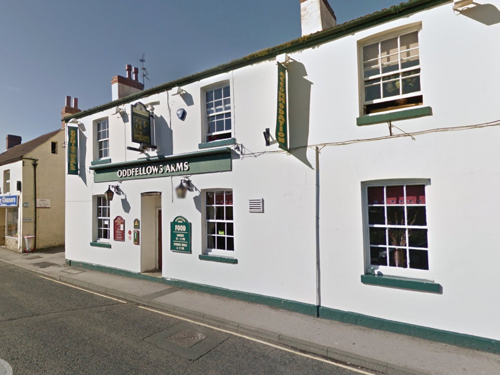 Owner Maggie Holmes said she had introduced the policy at the Oddfellows Arms after a number of young adults allegedly tested positive for the virus in the small village