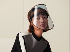 Louis Vuitton to launch £750 face shield that can also be worn as a cap