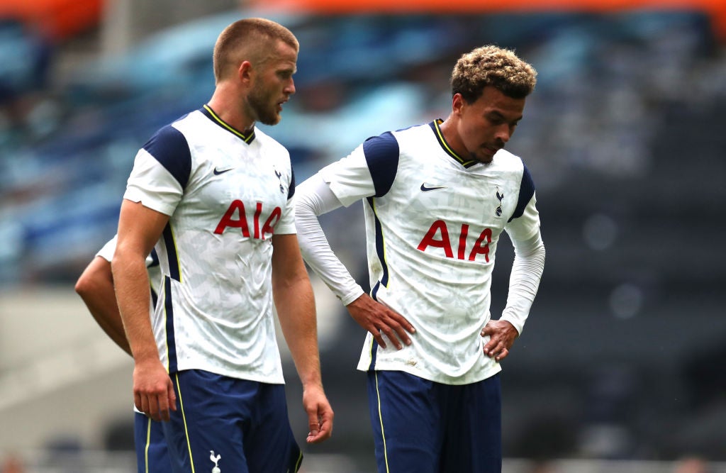 Dier and Dele are filmed arguing in the Spurs series