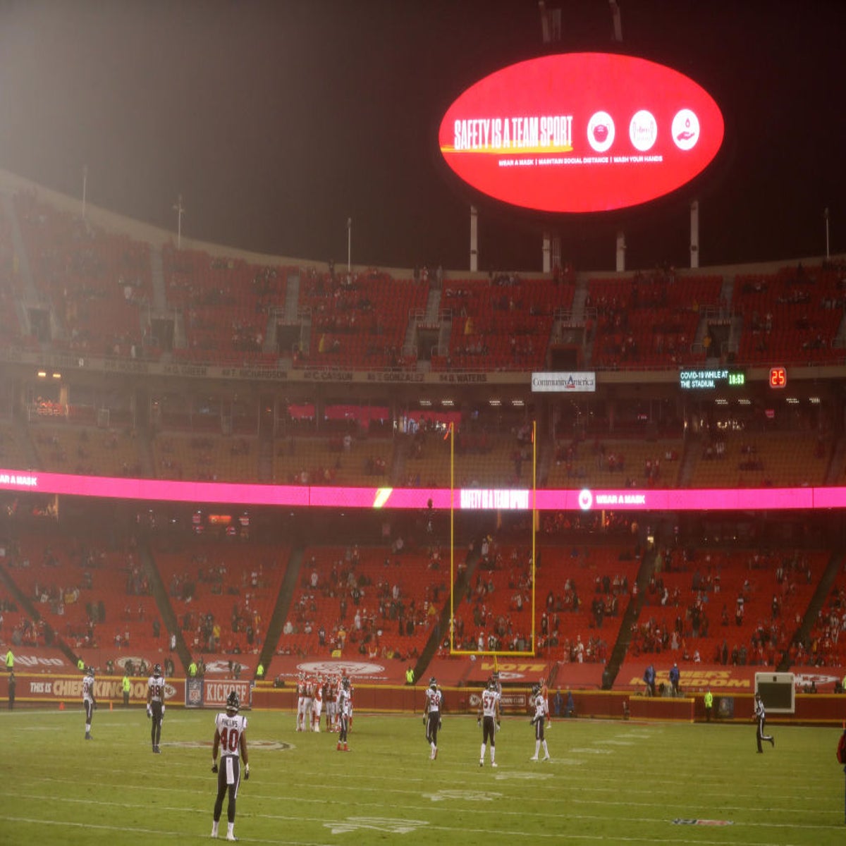 Kansas City Football Fans Booing During the Moment of Silence for