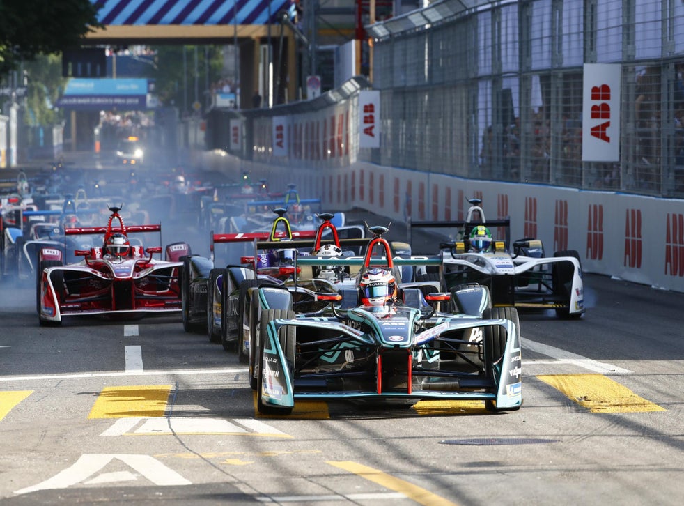 The Zurich E-Prix in 2018, the first race in Switzerland for 63 years