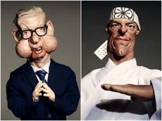 Spitting Image reveals Michael Gove and Dominic Raab puppets