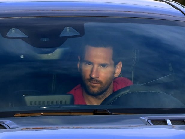 Lionel Messi returned to Barcelona training this week