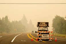 ‘Rumours spread just like wildfire’: Fire officials deny blazes spreading across Oregon and Washington started by political extremists