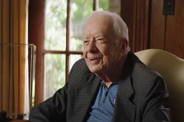 Jimmy Carter in the documentary 'Jimmy Carter: Rock & Roll President'