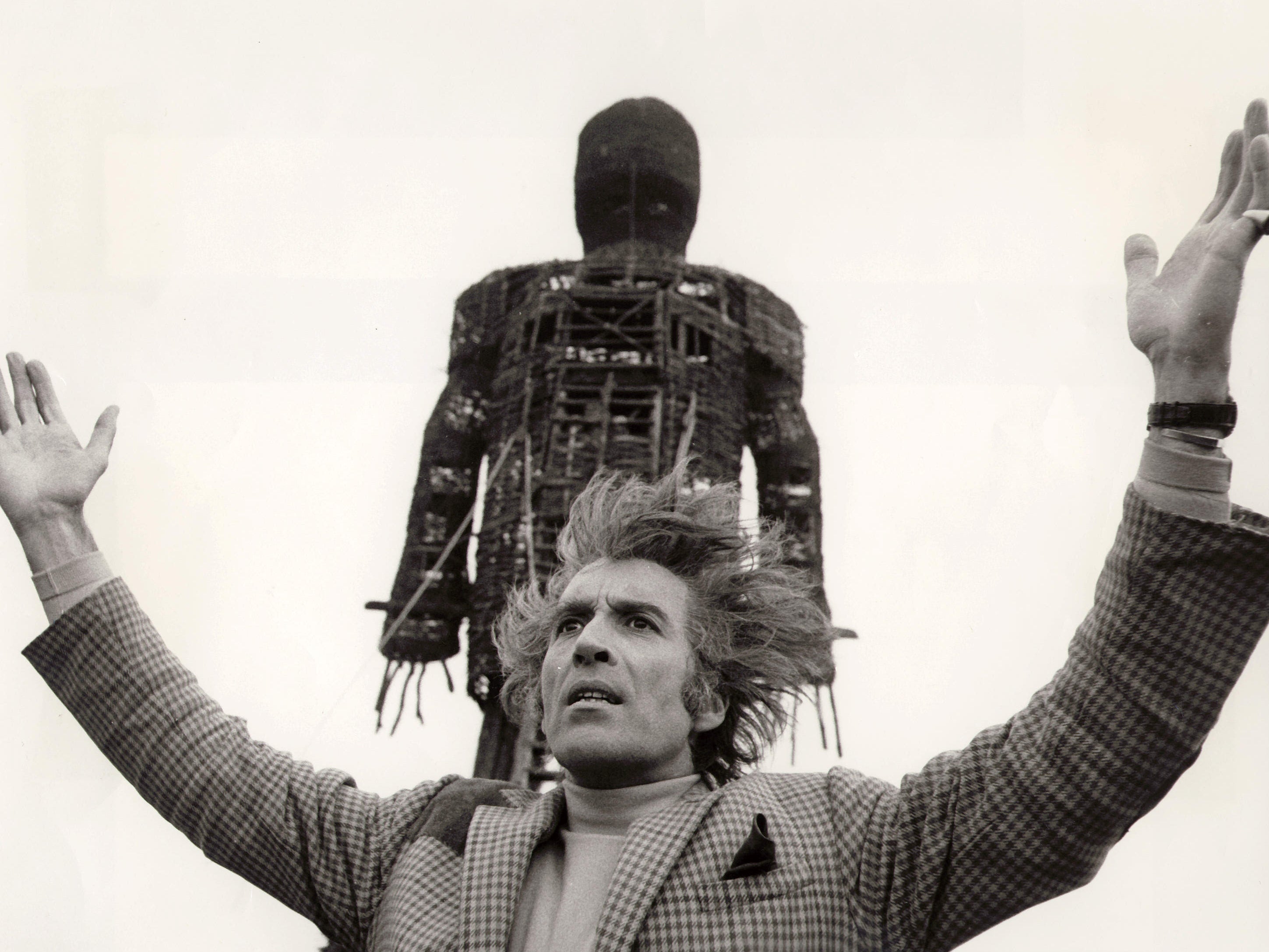 Christopher Lee in ‘The Wicker Man’