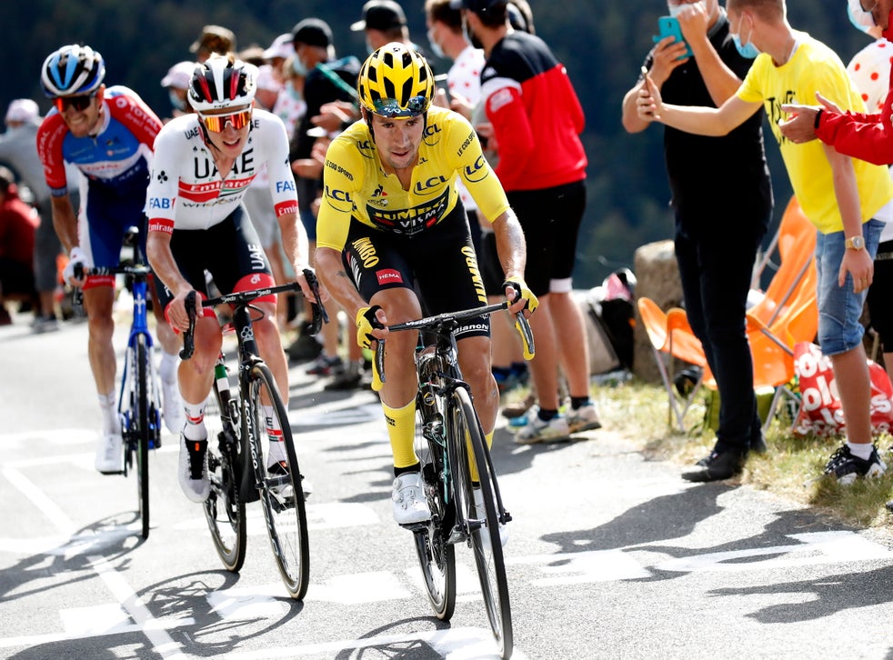 Tour de France 2020: Primoz Roglic leaves Egan Bernal behind to tighten grip on yellow jersey ...