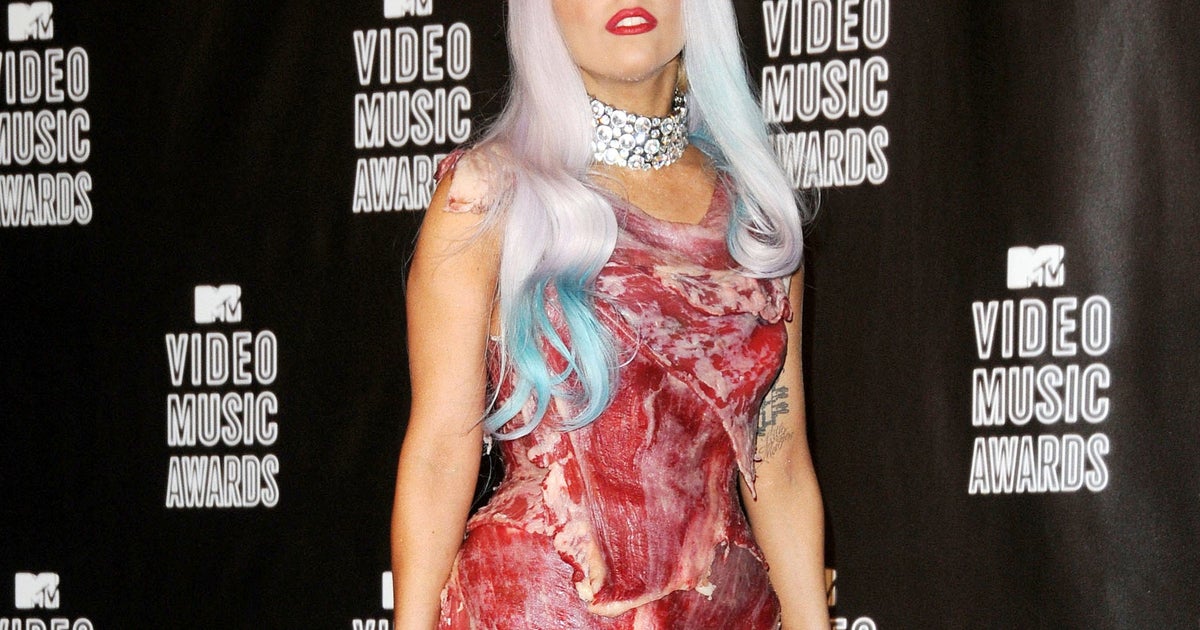 Raising the steaks: The impact of Lady Gaga's meat dress 10 years on | The Independent Raising the steaks: The impact of Lady Gaga's meat dress 10 years on | The Independent