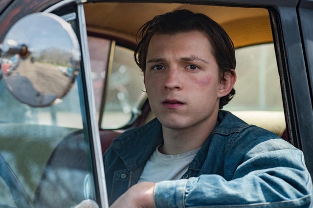 Tom Holland as Arvin Russell in 'The Devil All the Time'