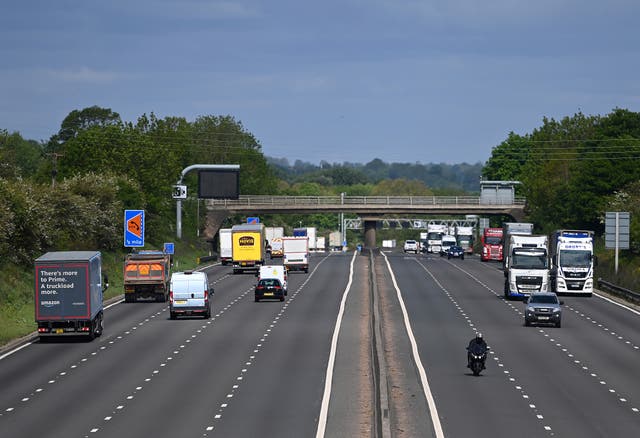 Sections of motorway in England are to be made 60mph zones in a bid to reduce emissions