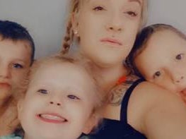 Leah Gale, 25, and her partner found themselves struggling to afford the basics for their three children