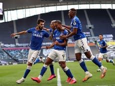 Dominic Calvert-Lewin’s header sparks Everton’s new dawn against dire Tottenham