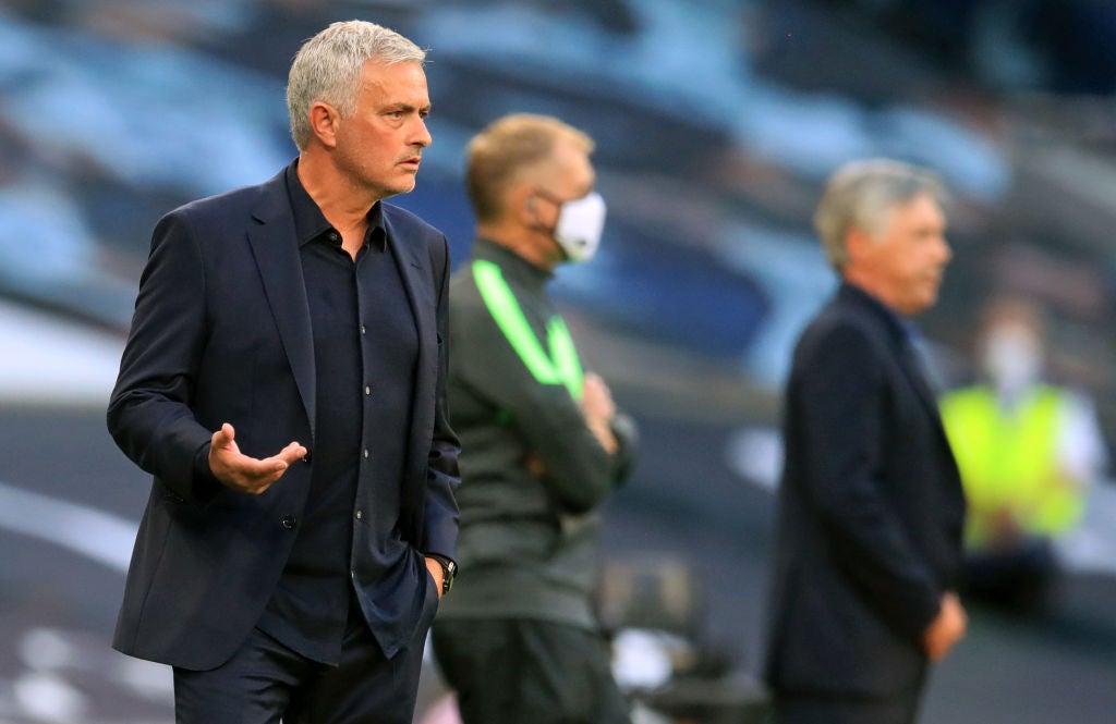Mourinho was disappointed with Spurs' performance against Everton