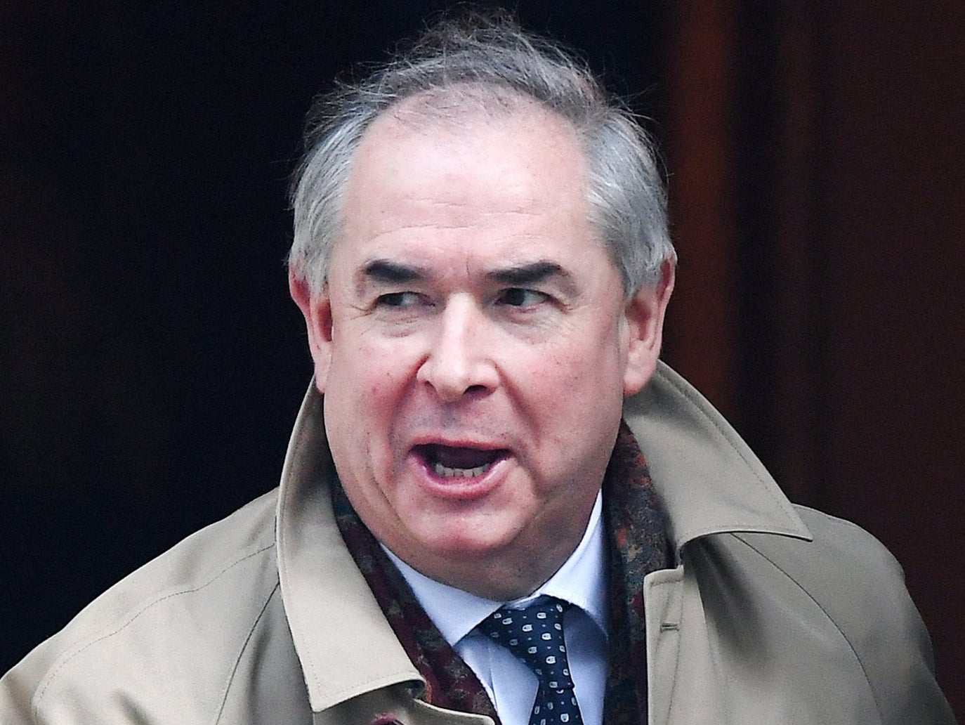 Geoffrey Cox was sacked by the prime minister in February
