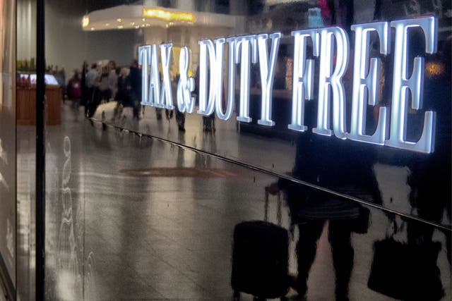 Duty free shopping is set to end in January