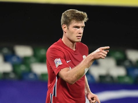 Norway striker Alexander Sorloth