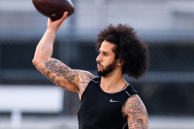 Colin Kaepernick has been a free agent since 2017