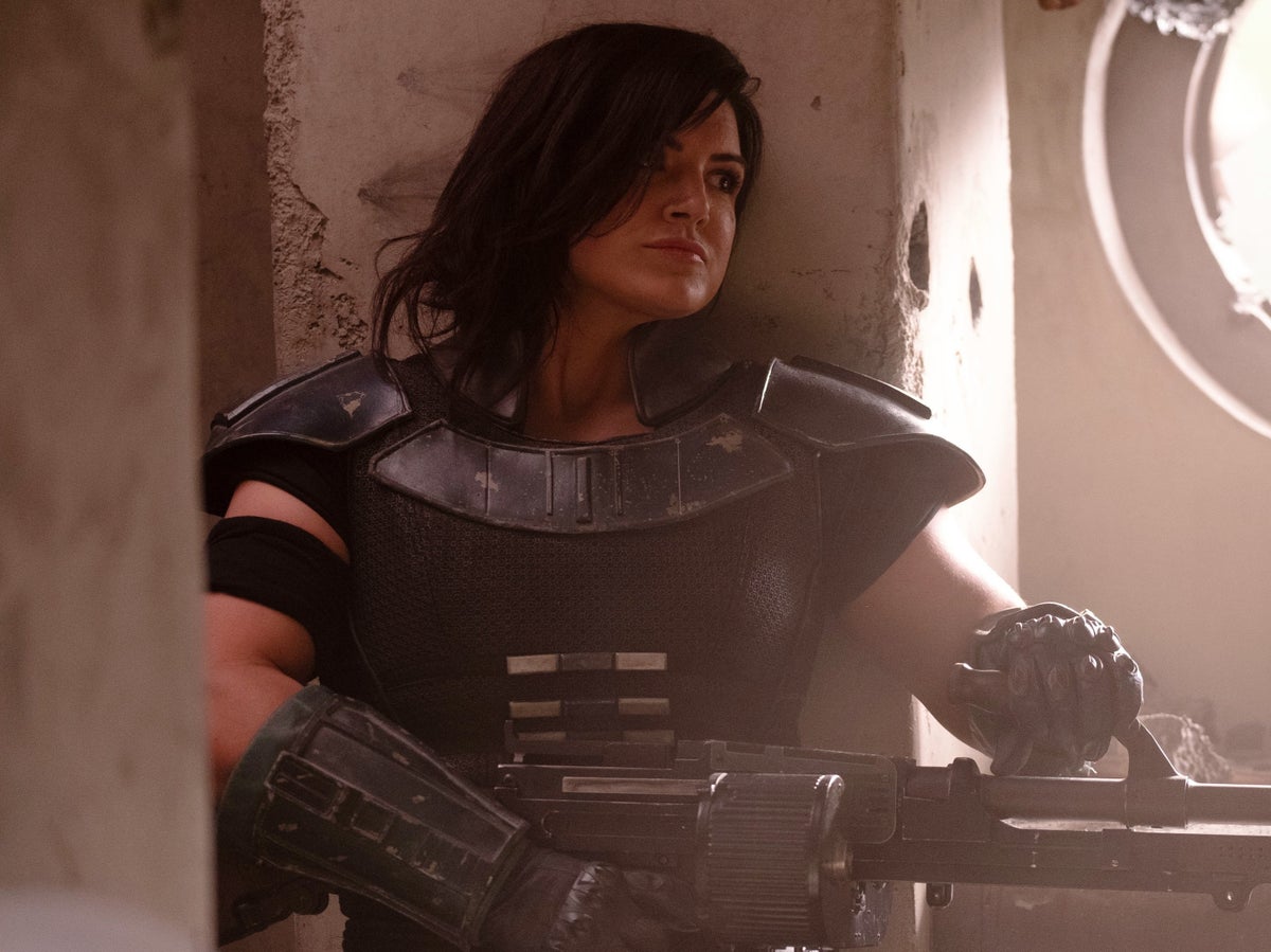 Star Wars Mandalorian Star Gina Carano Accused Of Mocking Trans People With Boop Bop Beep Pronouns Joke The Independent Stream songs including beep bop. star wars mandalorian star gina carano