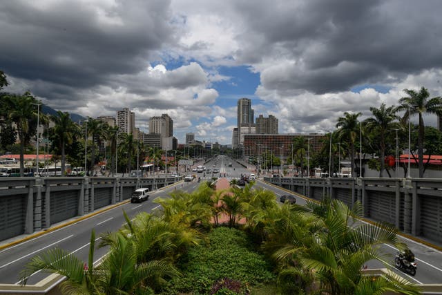 Vista de la Avenida Bolívar en Caracas