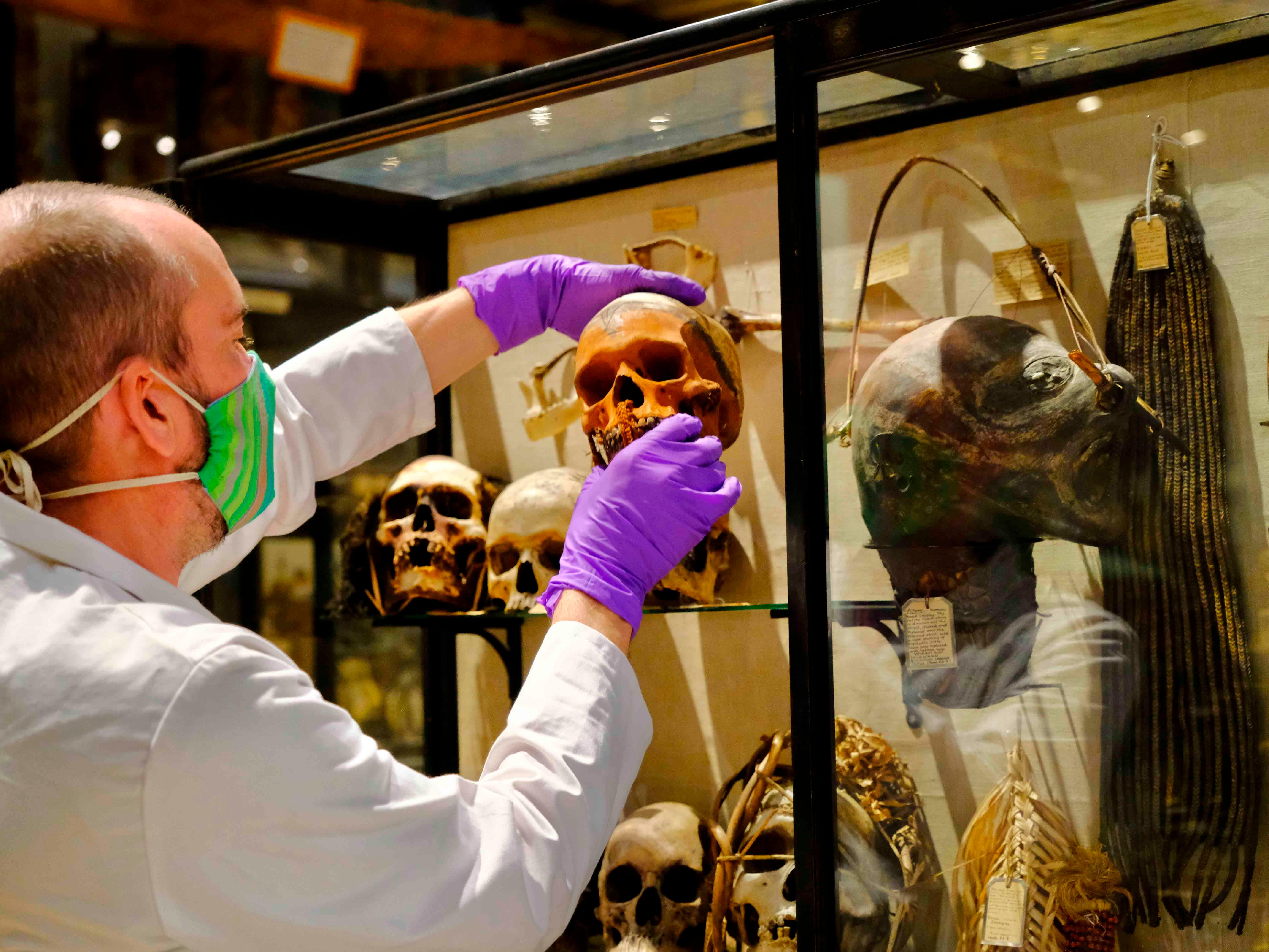 The Pitt Rivers Museum has a problematic past because many of the artefacts on display were stolen from Britain’s former colonies.