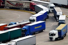 Coronavirus testing centre shut down to make way for Brexit lorry park
