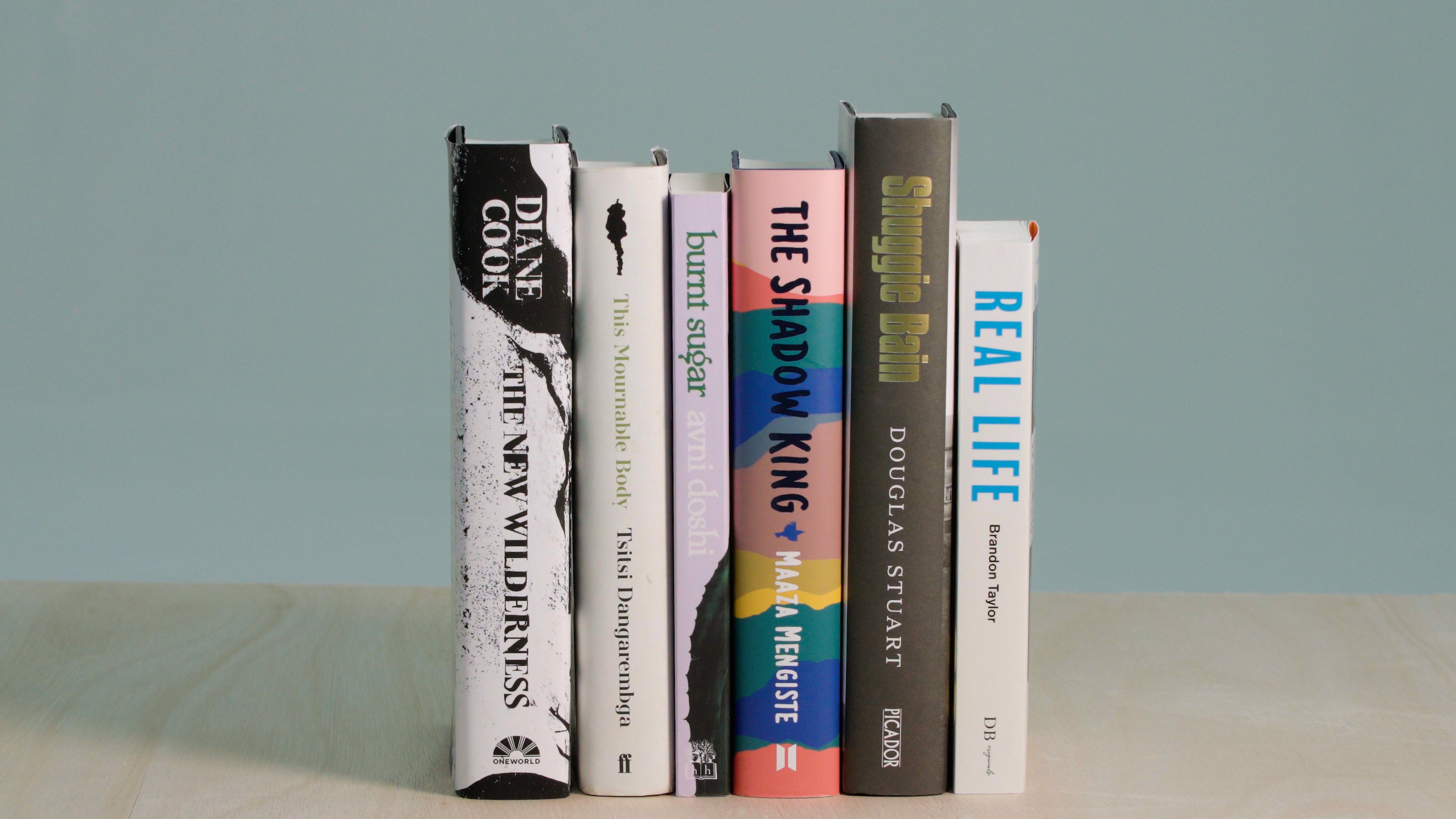 All six books shortlisted for the 2020 Booker Prize
