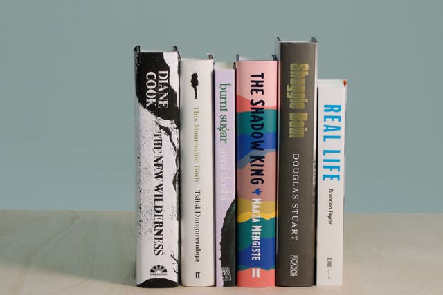 All six books shortlisted for the 2020 Booker Prize