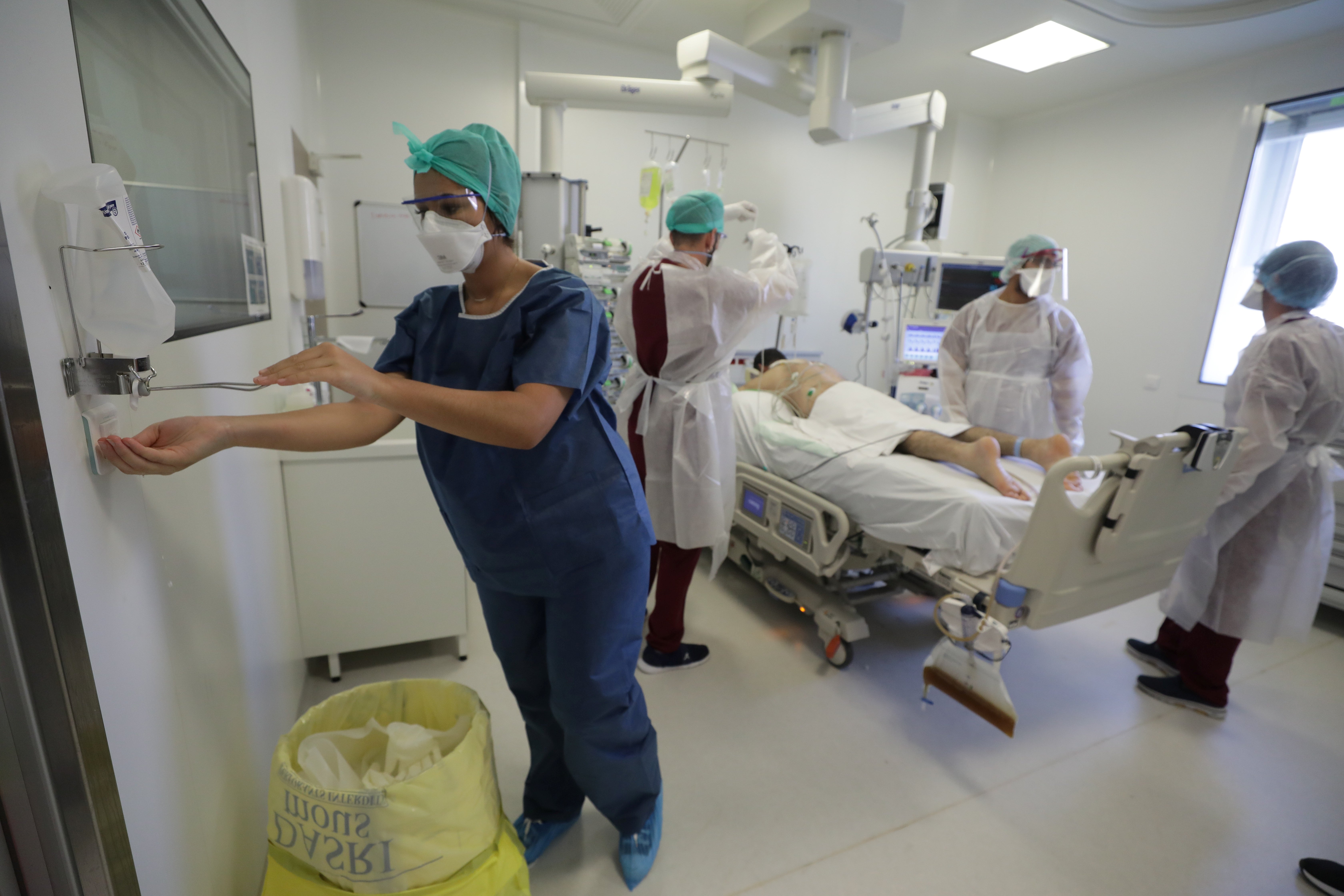 Marseille's intensive care network is at risk of being overwhelmed by coronavirus patients.