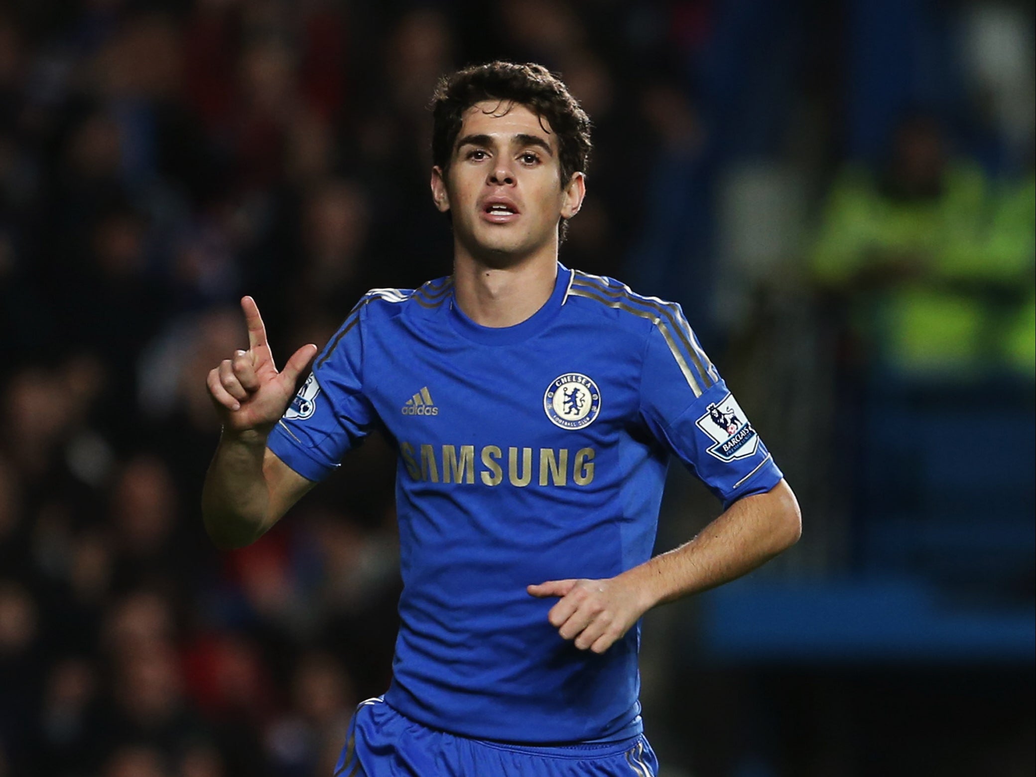 Oscar during his time at Chelsea