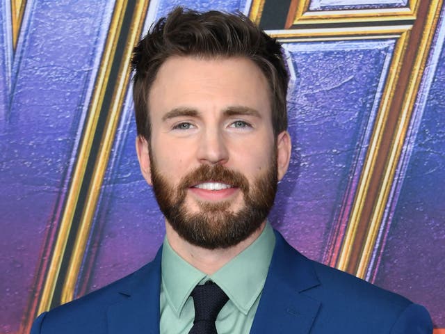 Chris Evans en el estreno mundial de 'Vengadores: Endgame' el 22 de abril de 2019 en Los Ángeles